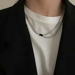 SALTY Men Stainless Steel Minimal Chain image 1