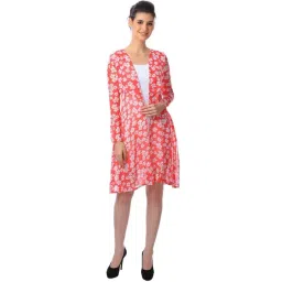 Cation Pink Printed Shrug image 4