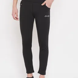 Camey Men Black Solid Dry-Fit Sporty Active Track Pants-picture-16
