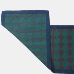 Fabindia Home Turquoise Cotton 124 TC Woven Table Runner image 5