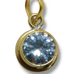 VANISHREE WORLD Gold-Plated Circular Pendants-picture-19
