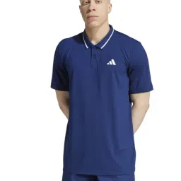 Adidas Blue Regular Fit Sports Polo-picture-22