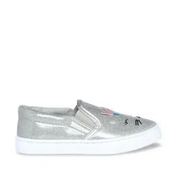 Pantaloons Junior Silver Casual Slip-Ons-image-0