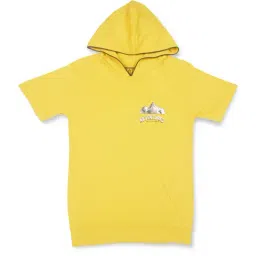 Gini & Jony Boys Yellow Solid T-Shirt-picture-18