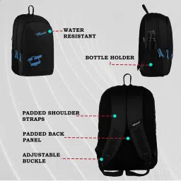 F Gear Castle Linen Black 22L Backpack image 5