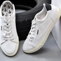Woodland Men's White Casual Sneakers-picture-23