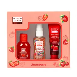 mimesis BRYAN & CANDY Strawberry Bath Kit Women'S Day Gift Set image 1