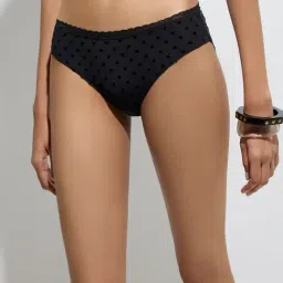 Superstar by Westside Black Heart Printed Mesh Brief-image-99