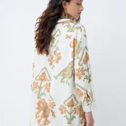 Utsa by Westside Off-White Printed Tunic image 2