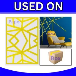 VCR 50 m x 48 mm Biaxially Oriented Polypropylene Yellow Color Tape, 12 Rolls Per Pack image 5