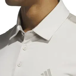 Adidas Grey Regular Fit Colour Block Sports Polo image 5