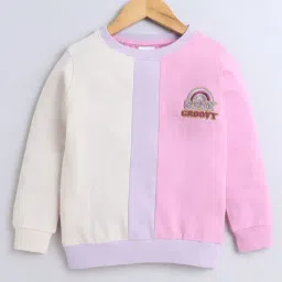 BUMZEE Multi Girls Full Sleeves Cotton Sweatshirt Age - 2-3 Years-picture-48