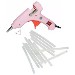 Fadman 20 W Standard Temperature Hot Melt Mini Glue Gun with 12 Stick Pink 7 mm Stick Dia., 123-Pinkmini-20wt-12-St-picture-14