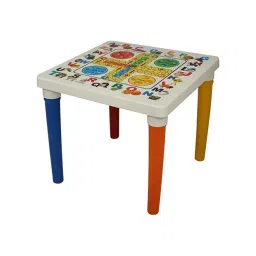 SUPREME Bubble Plastic Rectangle Kids Table Multicolor image 2