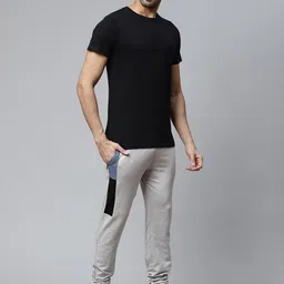 Pierre Carlo Men Solid Slim Fit Joggers image 5