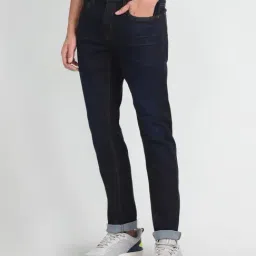 U.S. Polo Assn. Denim Co. Blue Cotton Slim Tapered Fit Jeans-picture-27