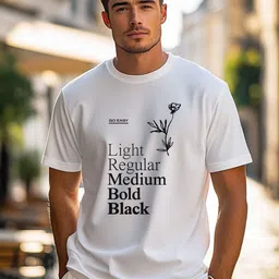 NOBERO Men Graphic Printed Cotton T-shirt image 1