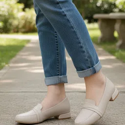 ELLE Round Toe Block Pumps image 2