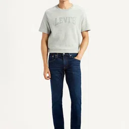 Levis Men Classic Skinny Fit Mid-Rise Stretchable Jeans image 3