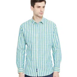 Duke Yellow & Green Checks Shirt-picture-30