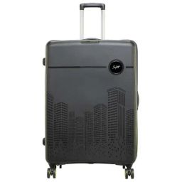 Skybags Cityscape Black Printed Hard Large Trolley Bag - 56 Ltrs-picture-45