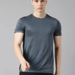Woods Blue & Grey Regular Fit Printed Sports T-Shirt-picture-48