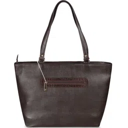 Mochi Women Textured Structured Leather Shoulder Bag image 4