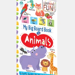 My Big Board Book of Animals : Simple and Vibrant Illustrations to Increase the Knowledge of Your Little One-image-59