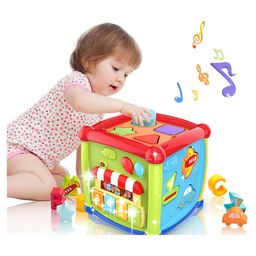 ADKD Early Learning Shape Sorter with Music & Light (Color May Vary)-picture-0