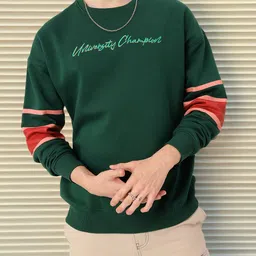 Kook N Keech Street Cool Embroidered Relaxed Fit Sweatshirts image 1