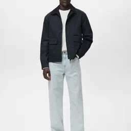 MANGO MAN Men Bomber Jacket image 2