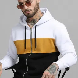 Try This Colourblocked Hooded T-shirt-picture-10