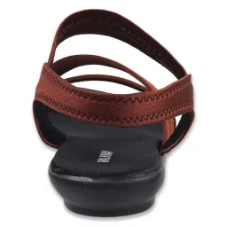 Walkway Women's Brown Ankle Strap Sandals image 5