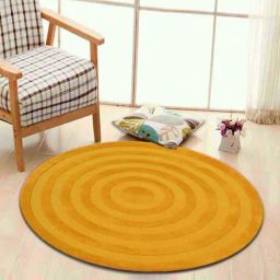 Presto Yellow Wool Hand Tufted Carpet-picture-16