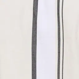 BOSSINI Beige Cotton Regular Fit Striped Shirt image 5