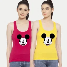Friskers Multicolor Printed Camisole (Pack Of 2)-picture-33