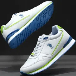 U.S. Polo Assn. Men's Off White Casual Sneakers-picture-35