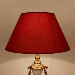 THE LIGHT STORE Red Solid Table Top Lamp Shade-picture-45