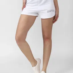 Forever 21 White Printed Shorts-image-20