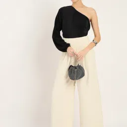 FEMMELLA Black Relaxed Fit Solid Top image 4