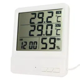 Lab Junction Digital Indoor Cum Outdoor Thermo Hygrometer for Laboratories-image-97