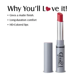 Glam21 Non Transfer Lipstick 02 Red Power - 2.8 gm image 5