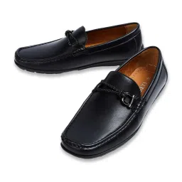 Code by Lifestyle Men's Black Casual Loafers image 5