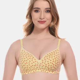 Boleem Pack Of 3 Printed Lightly Padded Full Coverage All Day Comfort T-Shirt Bra image 5