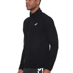Asics Black Regular Fit Sports Jacket image 3