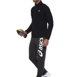 Asics Black Regular Fit Sports Jacket image 5