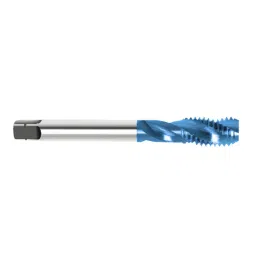 Indian Tools HSS-E Hand Tap Panther Series As Per IS 6175 - Part - II Spiral Flute TiCN Coating M10 Nominal Diameter x 1.50 mm Pitch image 3
