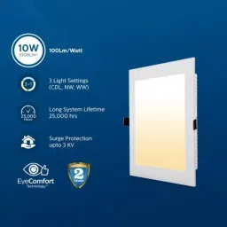 Philips Prime Plus UltraGlow 15 W Plastic Recessed LED 3 in 1 Downlight, 929003566401-picture-33