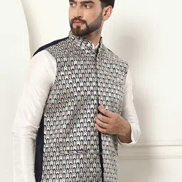 SOJANYA LUXE Embroidered Nehru Jackets image 3