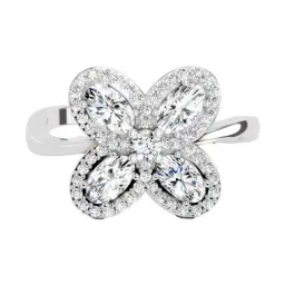 Sparkles Lab Grown Diamond 14k (585) White Gold Ring for Women-picture-38